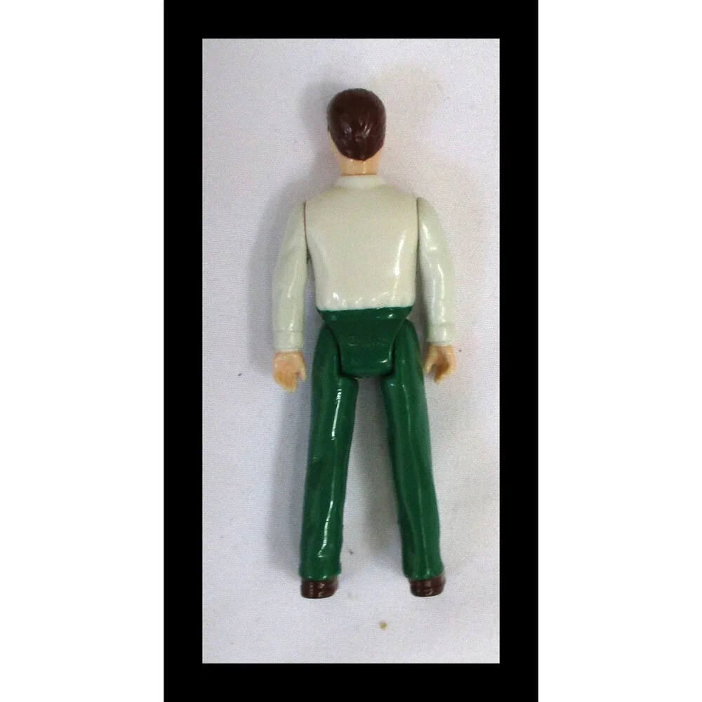 Fisher Price Sweet Streets Dad White Shirt & Green Pants